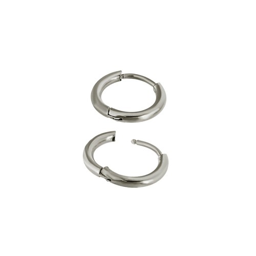 Earring Hoop Stainless Steel 22mm