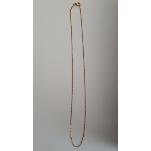 Chain 1.9 mm 50cm Gold Colour