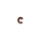 CRIMP COVER 4mm Copper Antique - 10 pcs