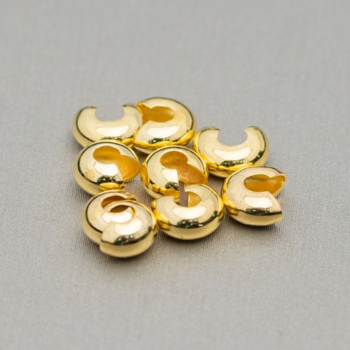 CRIMP COVER 5 mm Gold Plated - 10pcs