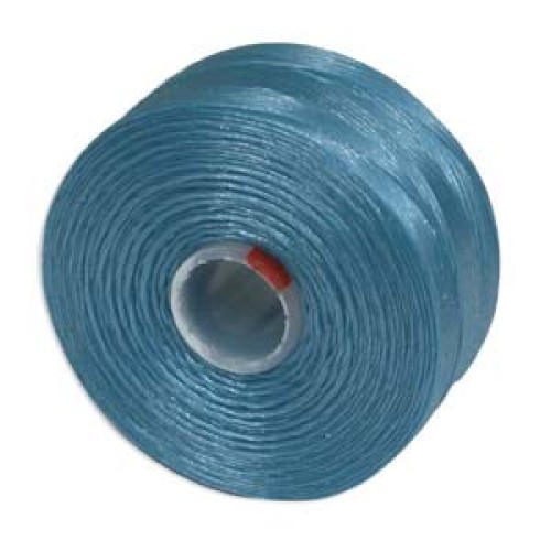 S-LON Nylon thread D- 71m-Turquoise Blue