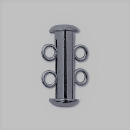 MAGNETIC CLASP 2-STRAND Black Oxide 16mm