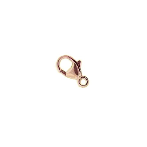 Stainless Steel Lobster Clasp Rose Gold 11 mm