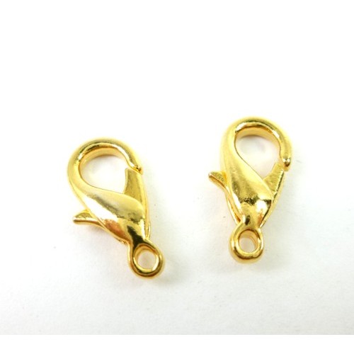 STAINLESS STEEL Lobster Clasp Gold 15mm