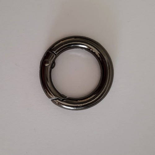 RING CLASP 20 mm GUNMETAL