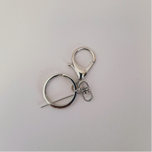 SPLIT RING 30 mm WITH CLASP