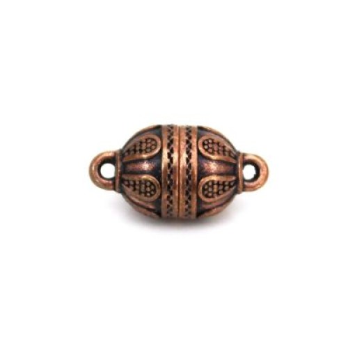 MAGNETIC CLASP Copper Antique 9.5X18mm