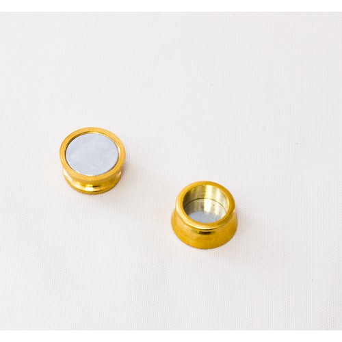 MAGNETIC CLASP TUBE Gold Plated 12X13mm