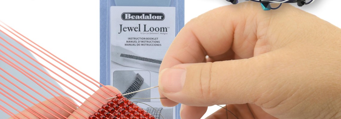 Working with seed beads and Jewel loom