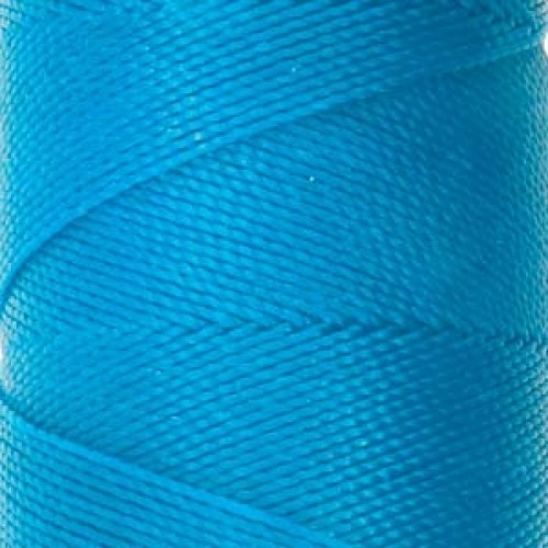 KNOT IT WAXED POLY CORD AQUA 10 m