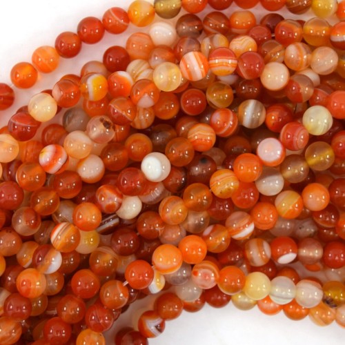 CARNELIAN - light  - 6mm