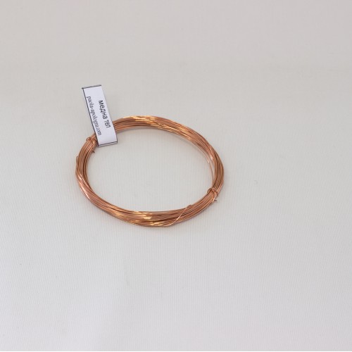 Copper wire 0,4 mm - copper color