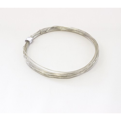 Copper wire 0,8 mm Silver Colour