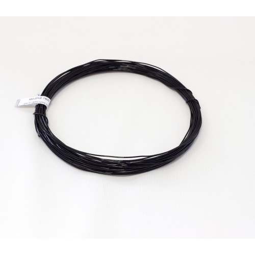 Copper wire 0,8 mm Black