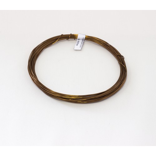 Copper Wire 0,8 mm Brown