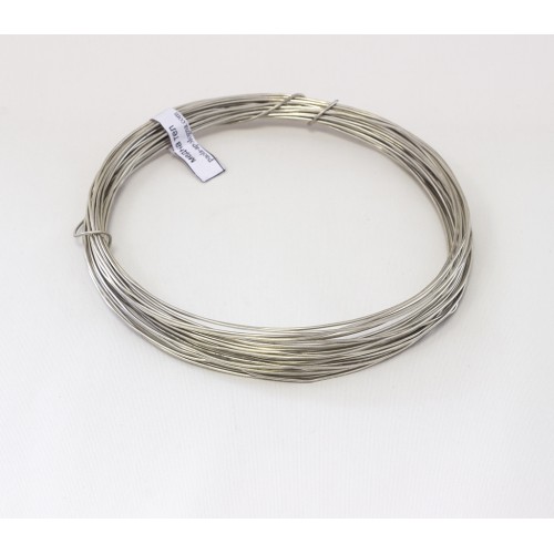 Copper wire 1,0 mm Silver colour