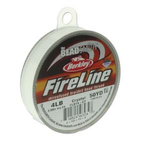 FIRELINE CRYSTAL- 4lb- 0.12mm 46m-  crystal clear