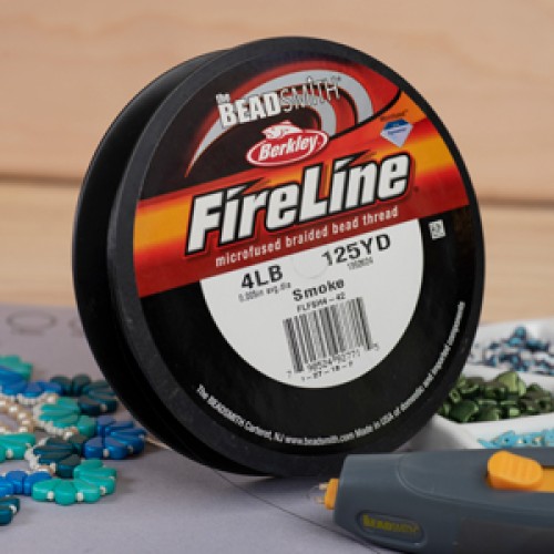 FIRELINE SMOKE- 4lb- 0.12 mm -110m (125yd) опушено