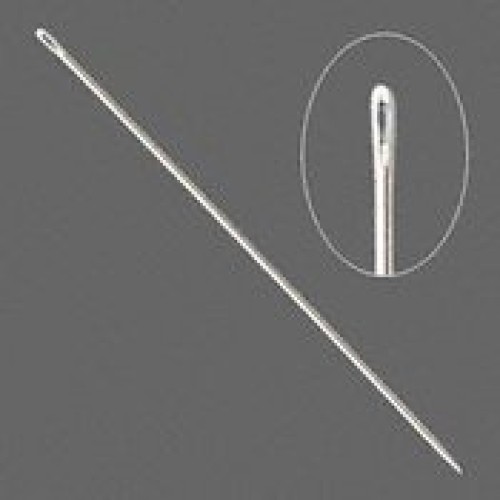 Long beading needle 0.6 mm Diam-1 pc.