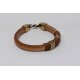 Leather  REGALIZ 10x6mm Natural Brown