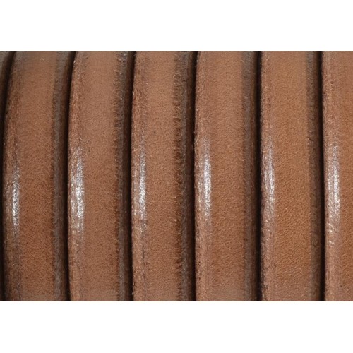 Leather  REGALIZ 10x6mm Мedium Brown