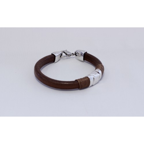 Leather  REGALIZ 10x6mm Brown