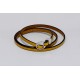 Metal  Clasp gold 14x12mm (Ø 5.2x2.2mm) - 1pc