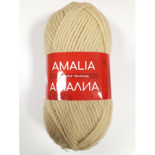 Amalia yarn natural 100% wool - 100m / 100g