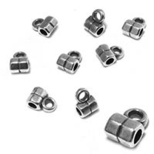 Slider Bail 4.4x3.3mm Antique Silver