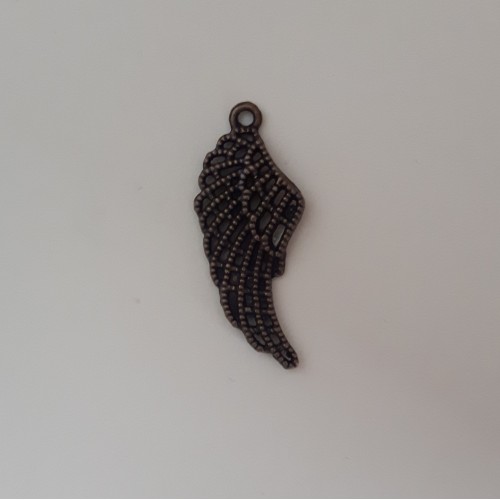 Angel Wing 11x32 mm Brass Antique