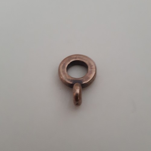 Slider Bail 9x2.2mm Brass Antique