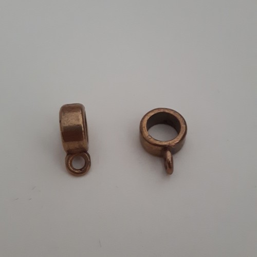 Slider Bail 8.2x4.2mm Antique Brass