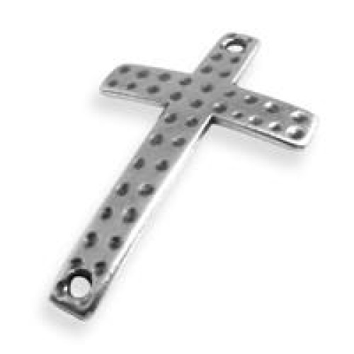 Cross 30x44mm Antique Silver