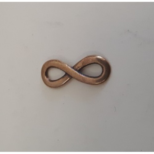 Infinity Sign 15x6mm Brass Antique