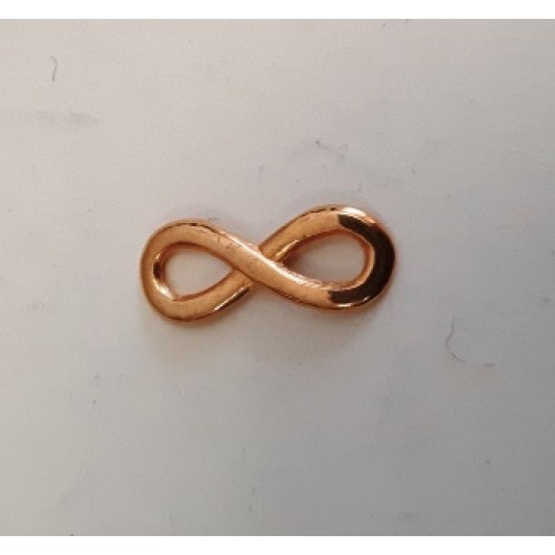 Infinity Sign 15x6 mm Gold Plated