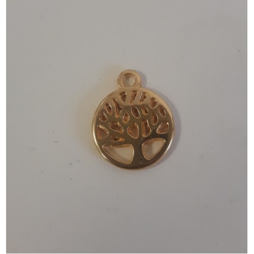 Tree of Life 10 mm Gold Plated