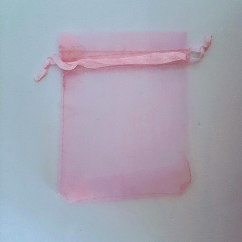 Organza Pouch Bags 9Х12 cm Pink 10 pcs.