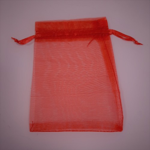 Organza Pouch bags 7Х9 cm Red 10 pcs.