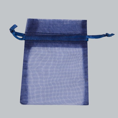 Organza Pouch Bags 9X12 cm Navy 10 pcs.