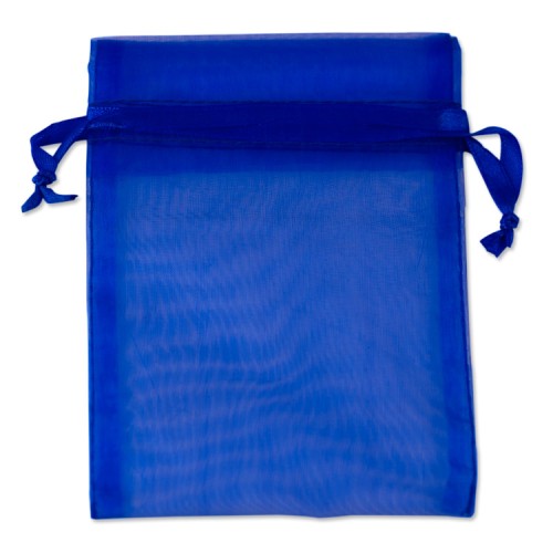 Organza Pouch bags 7Х9 cm Cobalt Blue 10 pcs.