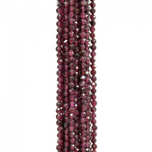 Garnet Violette  Faceted 2 mm