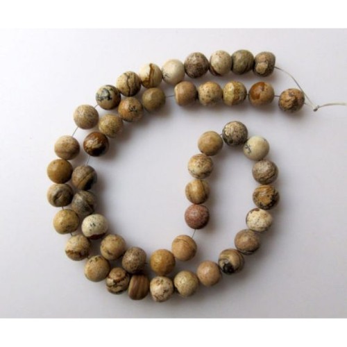 Picture Beige Jasper - 8mm