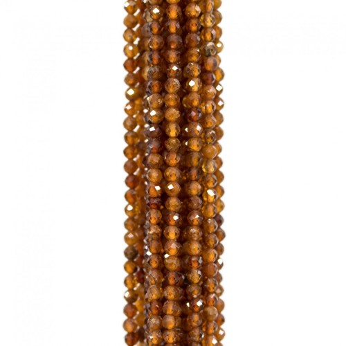 Topaz Brown Faceted 2 mm