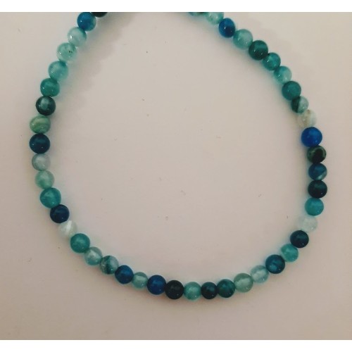 AGATE - blue 4mm