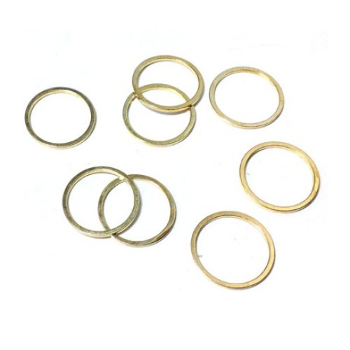 Ring Mini 6 mm Stainless Steel 316L Gold Colour