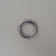 RING CLASP 20 mm RHODIUM COLOUR