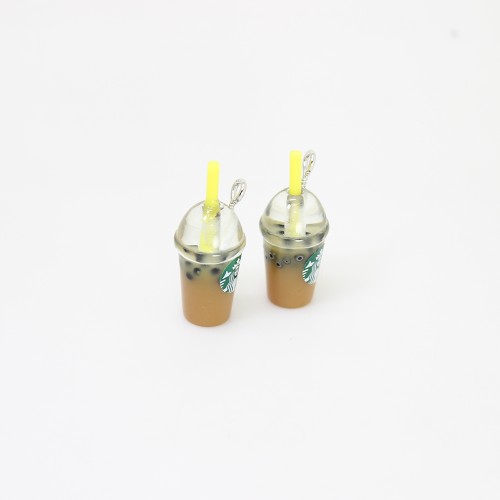 Frappuccino Cup With Straw Pendant