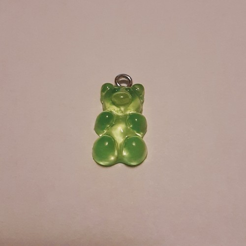 Gummy Bear Pendant Green