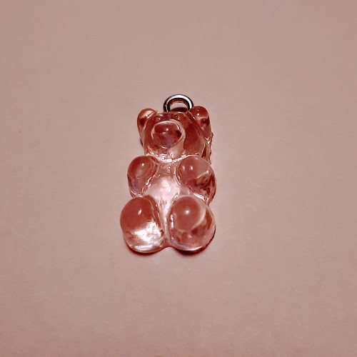 Gummy Bear Pendant Pink