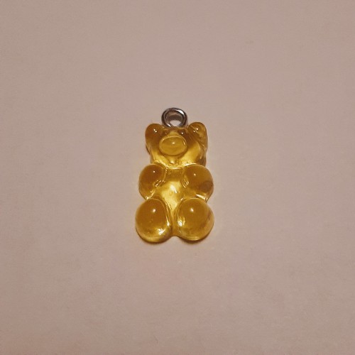 Gummy Bear Pendant Yellow